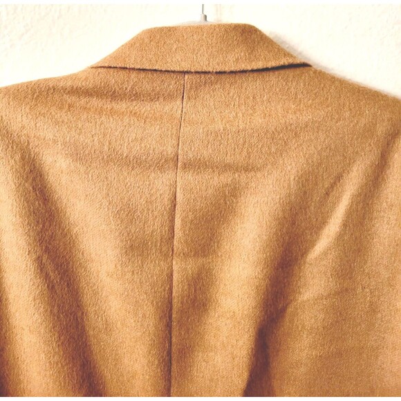 Vintage STAFFORD Mens Blazer Sportcoat Size 44 Reg Camel Hair Casual Wool Jacket - Picture 13 of 13